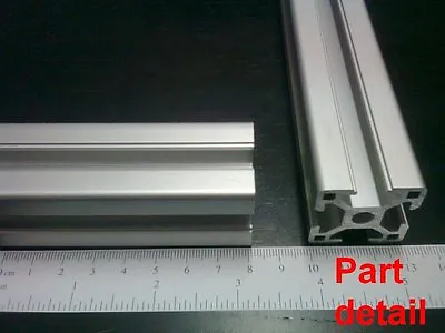 Aluminum T-slot 3030 Extruded Profile 30x30-8 Length 1500mm (<60 ) 4 Pieces Set • $165