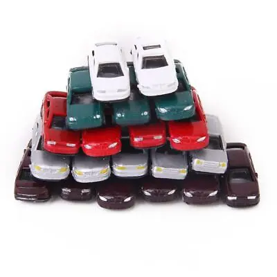 1:150 Scale Gauge N Painted Model Car For Building Train Layout (Pack Of 50) . • £10.46