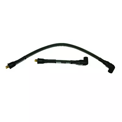 Moroso Plug Wire Set 28311; Ultra 40 Black Sleeved For 80-98 HD FL/FXST/FLST/FXD • $40.99