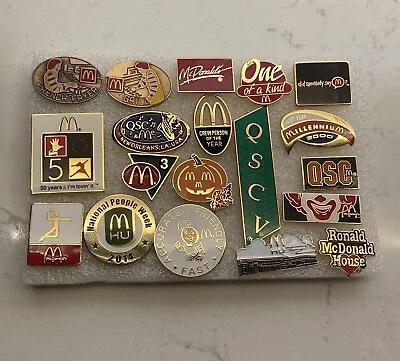 Vintage McDonald’s Pins $15 EACH INDIVIDUAL PIN Thank You! • $13.50