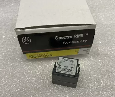 Srpe60a40 General Electric Rating Plug 40 Amp Spectra New • $109.99