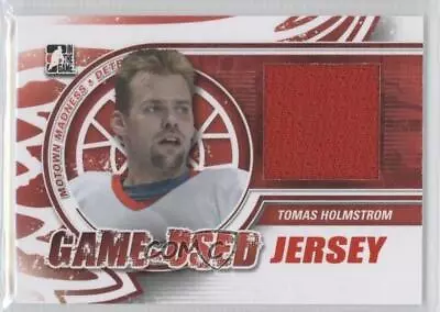 2012-13 ITG Motown Madness Game-Used Jersey Red /140 Tomas Holmstrom #M-30 • $5.99