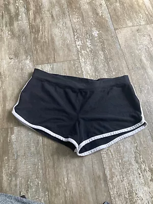 Victoria’s Secret Black Shorts White Trim Size Large • $4.99