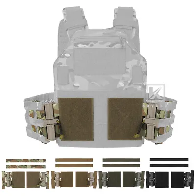 KRYDEX MOLLE Quick Release Buckle Tube Cummerbund Adapter Kit For Plate Carrier • $28.95