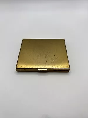 VINTAGE Discontinued Mary Kay Gold Compact Dual Mirror • $16