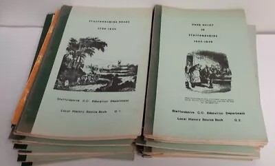 Local History Source Books Staffordshire County Council Education Committee Vari • £5