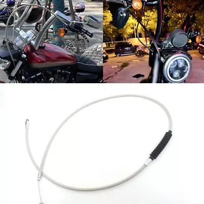 Motorcycle Clutch Cable 71  Fit For Harley Sportster Softail Fat Boy Road King • $35.28