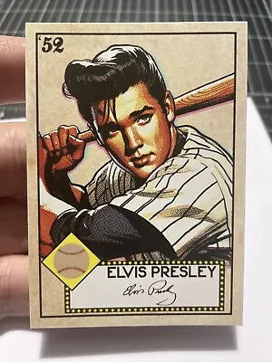 ‘52 Design Elvis Presley Baseball Card Art Print Trading Card  - By MPRINTS • $8