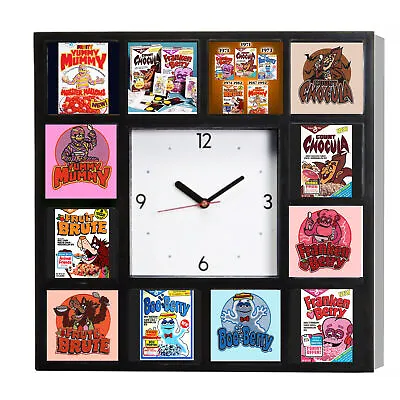 Monster Cereal Clock Boo Berry Count Chocula Frankenberry Fruit Brute Mummy LE • $32.99