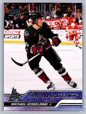 2023-24 Michael Kesselring Upper Deck Series 2 Young Guns Rookie RC #481 • $2.98