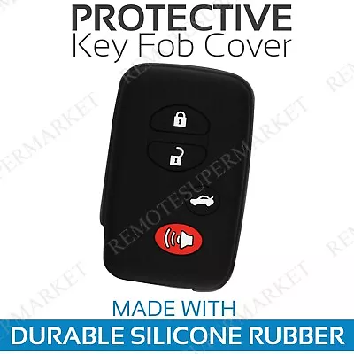 Key Fob Cover For 2009-2016 Toyota Venza Remote Case Rubber Skin Jacket • $6.95