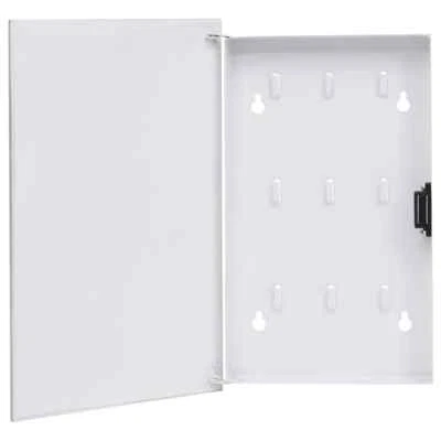 £42 • Buy Key Box With Magnetic Board White 30x20x5.5 Cm VidaXL