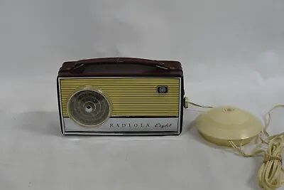 AWA Radiola Transistor Eight B28 Portable Radio & Power Supply - Vintage 1960's • $299.95
