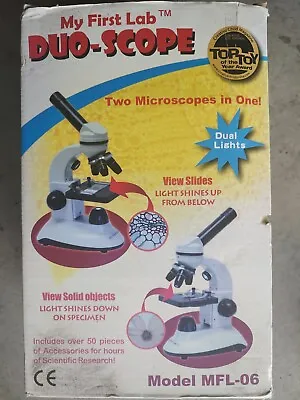 My First Lab DUO-SCOPE 2 Microscopes In One! #760190001064 (#5717).  • $40