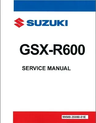 $14.29 • Buy 2001-2003 Suzuki GSX-R600 Service Repair Manual On A CD ---  GSXR600 GSXR 600