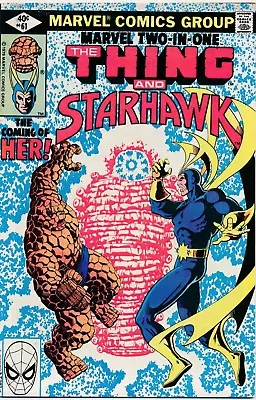 Marvel Two-In-One (Marvel 1974 Series) #61 VF/NM Thing And Starhawk • $9.99