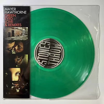 RARE Mayer Hawthorne “Green Eyed Love” 12” LP/Stones Throw (NM) 2009 • $59.93