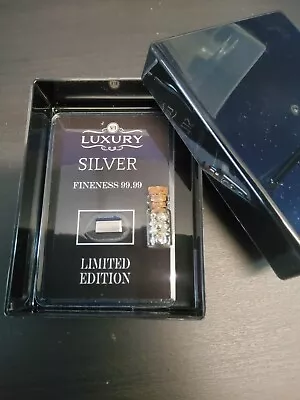 £14.99 • Buy Scrap Fine Silver Bullion Bar And Nuggets Lot Barter  Gift Investment X