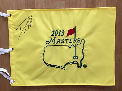 Danny WILLETT Signed 2013 Augusta Masters Flag Autograph AFTAL COA • $248.90