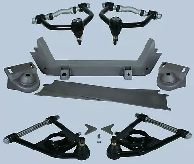 1955-59 Chevy GMC Truck Mustang II IFS Front End Crossmember Tubular A Arms Kit • $463.87