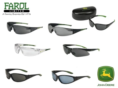 £14.99 • Buy Genuine John Deere Sunglasses UV400 Safety Glasses Summer Sun 