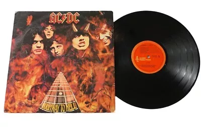 AC/DC Highway To Hell Vinyl LP Record New Zealand N.Z. 1979 Pressing EX- OOP • $322.15