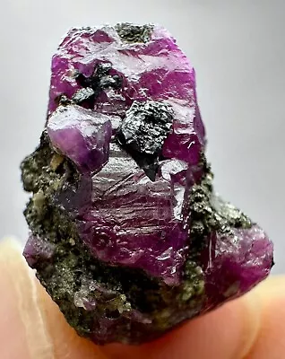 14 Ct Top Quality Ruby Huge Crystal On Mica Specimen From Jigdalek @AFG • $4.99