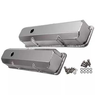 TALL Fabricated ALUMINUM Valve Covers Bolts For FORD FE BBF 352 360 390 427 428 • $128.39