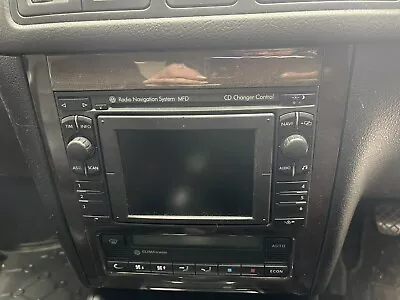 Genuine Vw Golf Mk4 Sat Nav Stereo MFD Headunit 3B0035191G Rare V5 V6 Gti Bora • $310.84