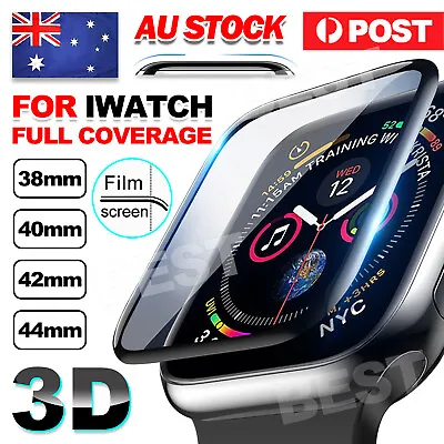 For Apple IWatch Watch Series 9 8 6 5 3 SE 40/42/45/49mm Glass Screen Protector • $3.95