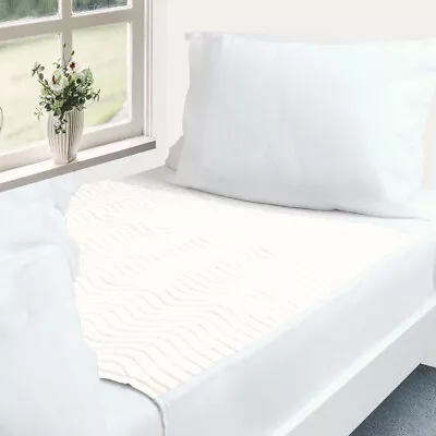£9.85 • Buy ComfortCare Eco White, Washable Incontinence Pad Bed Protector Sheet