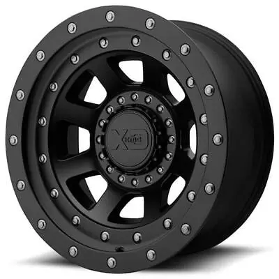 (4) 17  XD Wheels XD137 FMJ Satin Black Off Road Rims (B44) • $1528