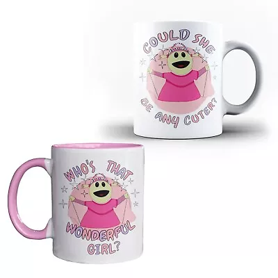 Valentine's Day Gift For Her Cute Mug Who's That Wonderful Girl? Girlfriend Gift • £14.99