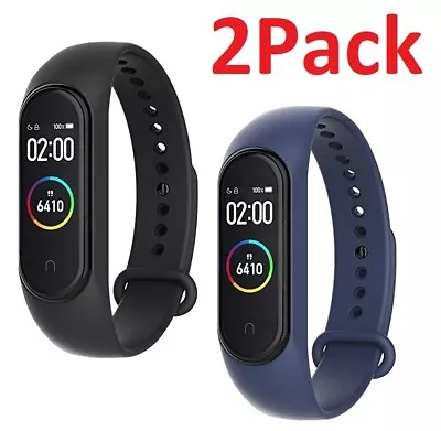 2x For Xiaomi Mi Band 5/6 Mi 5/6 Replacement Silicone Watch Band Strap UK Seller • £3.99