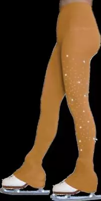 ChloeNoel Footless  Ice Skating Tights 8896 With Crystals • £22.15