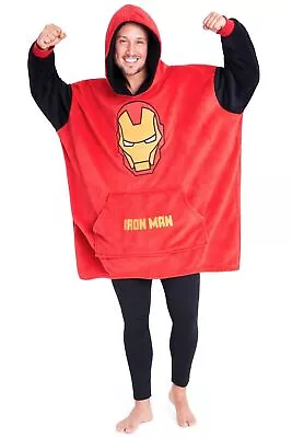 £30.99 • Buy Marvel Oversized Hoodie Blanket For Men - Iron Man