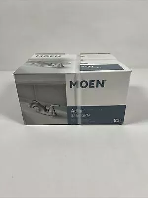 New Moen Adler 84603SRN Two-Handle Bathroom Faucet - Spot Resist Brushed Nickel • $43.99