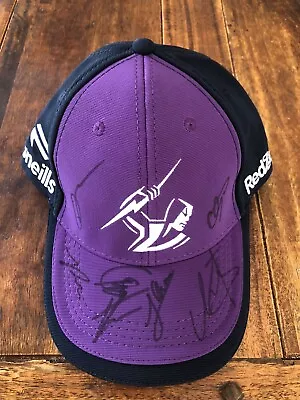 Melbourne Storm 2024 Multi Signed Cap PROOF NRL O’Neills Jersey • $69.95