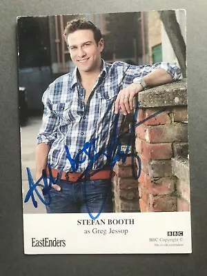 Stefan Booth Autograph Signed Photograph / Greg Jessop EastEnders TV Star • £6