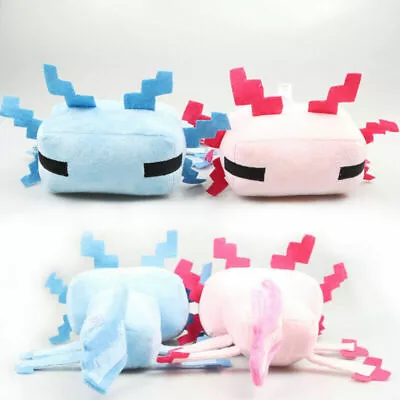 $17.99 • Buy 30cm Minecraft Plush Doll Rare Axolotl Soft Plush Stuffed Toy Kids Birthday Gift