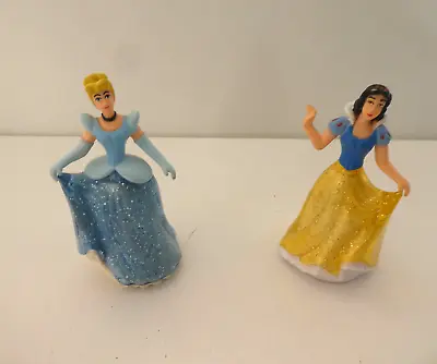 Princess Cinderella  & Snow White Roller  Figures - Cake Toppers • £5.50