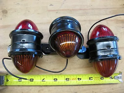 3 Vintage KD 510 Cab Clearance Marker Lights • $150