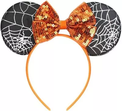 JUTTIRA Halloween Mouse Ears Hair Band Bow Headbands Headwear...  • $18.41