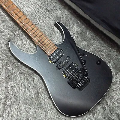 Ibanez RG370ZB-WK Weathered Black RG Series Electric Guitar W/gig Case • $504.44