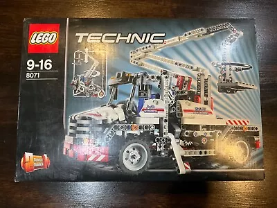 Lego 8071 Technic 2in1 Bucket Truck / ForkLift Retired New Factory Sealed • $200