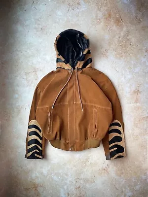 Vintage Suede Jacket Avant Garde Luxury • $225