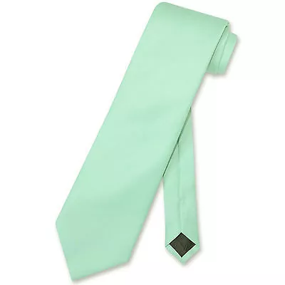 Formal 3 Inches Wide New Men Laurel Mint Green Neck Tie Tie Only Party Wedding • $10.89