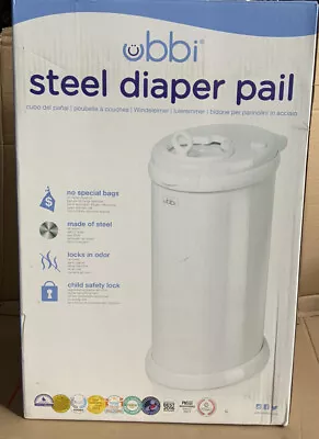 ✅ Ubbi Steel Diaper Pail New See Pictures • $44.99