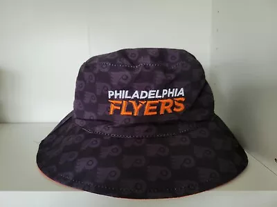 Philadelphia Flyers Nhl Hockey Team Logo Reversible Bucket Cap Hat Sga 3/24/2024 • $29.99