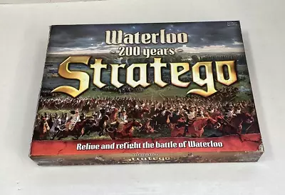 Vintage Stratego Waterloo 200 Years Board Game 2015 NOT COMPLETE War Strategy • $59.99